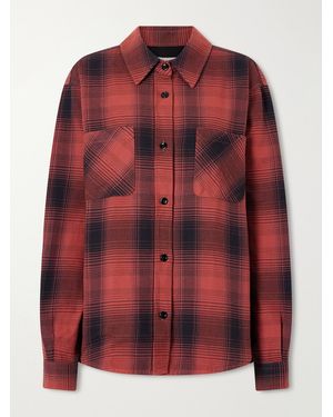 Our Legacy Whoppin Checked Cotton Shirt - Red
