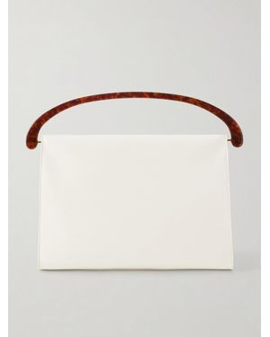 Dries Van Noten Leather Shoulder Bag - Natural