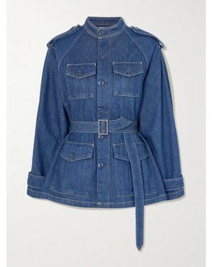 Polo Ralph Lauren Belted Denim Jacket - Bleu