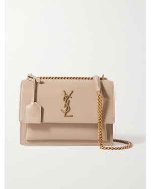 Saint Laurent Sunset Mittelgroße Schultertasche Aus Leder - Mehrfarbig