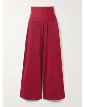 Eres Les Essentiels Dao Convertible Stretch-Jersey Jumpsuit - Red