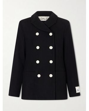 S.S.Daley Marianne Doppelreihige Jacke Aus Einer Wollmischung - Blau