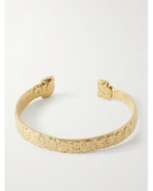 YSSO Labyrinth-Plated Cuff - Metallic