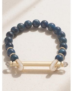 ANANYA Chakra 18-Karat Multi-Stone Bracelet - Blue