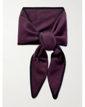 Lisa Yang Chelsea Cashmere Scarf - Purple