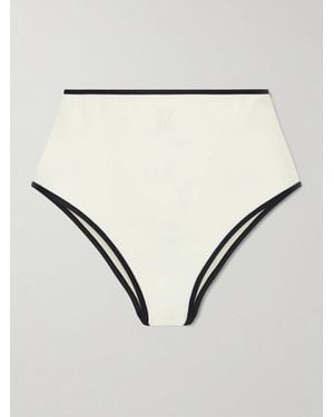 Kiki de Montparnasse Contraste Bikini Briefs - Natural