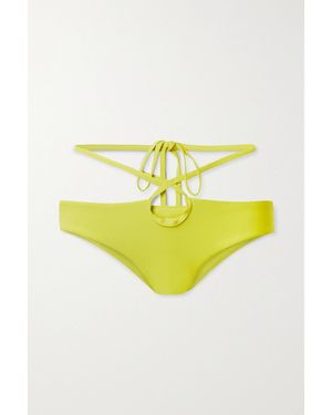 Christopher Esber Tie-Detailed Bikini Briefs - Yellow