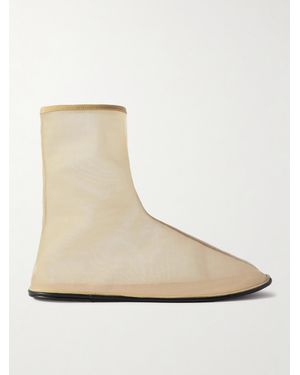 The Row Sock Boots Aus Mesh - Natur