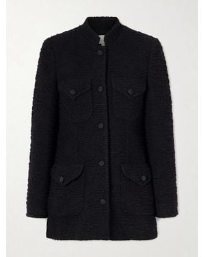 LIBEROWE Raja Wool-Blend Tweed Jacket - Blue
