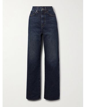KHAITE Bonnie Mid-Rise Boyfriend Jeans - Blue