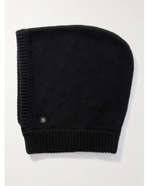Bogner Berny1 Wool And Cashmere-Blend Balaclava - Black