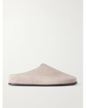 A.Emery Lou Suede Clogs - White