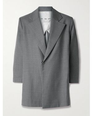 Sa Su Phi Benni Wool Blazer - Grey