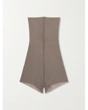 Rick Owens Stretch-Mesh Shorts - Brown