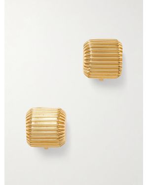 Joolz by Martha Calvo Elle-Plated Clip Earrings - White