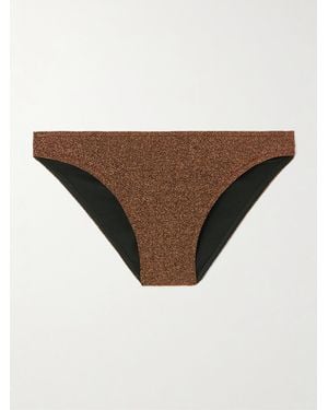 Eres Irisée Etincelant Metallic Bikini Briefs - Natural