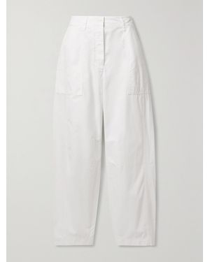 Matteau Net Sustain Cotton-Twill Straight-Leg Cargo Pants - White