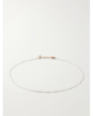 Loren Stewart Shapeshifter 14Kt And Sterling Anklet - Natural