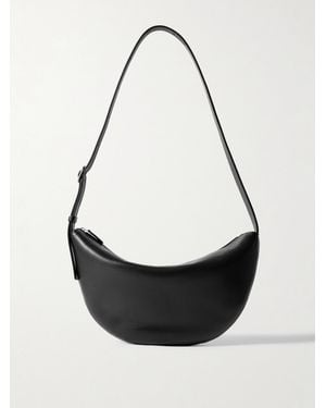 The Row Jouvette Schultertasche Aus Leder - Schwarz