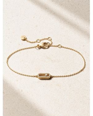 Messika Move Uno 18-Karat Diamond Bracelet - Natural