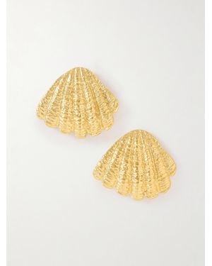 YSSO Whisper Of The Wind-Plated Earrings - Metallic