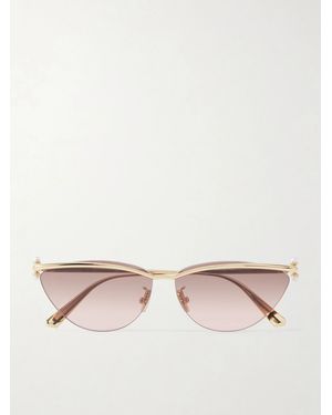 Dior Diortribales B2U Cat-Eye-Tone Sunglasses - Natural