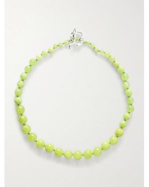 Completedworks Beaded Calcite Necklace - Green