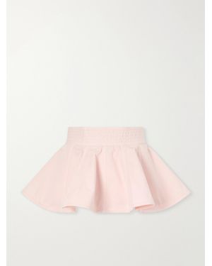 Alaïa Denim Peplum Belt - Pink