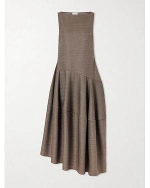 Ruohan Mirel Wool Maxi Dress - Brown