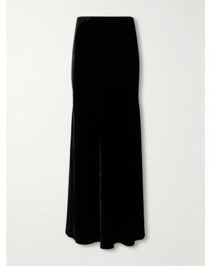 Rohe Velvet Maxi Skirt - Black