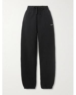 Aimé Leon Dore Cotton-Jersey Track Trousers - Black