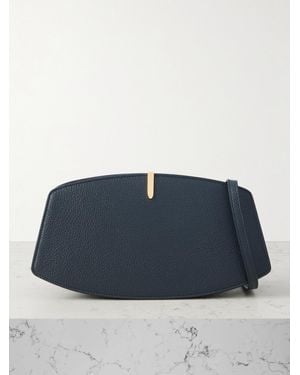 SAVETTE Sac Porté Épaule En Cuir Texturé À Ornement Florence - Bleu
