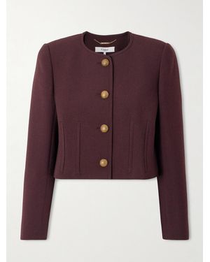 Chloé Veste En Crêpe De Laine - Violet