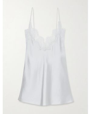 Rohe Lace-Trimmed Silk Camisole - White