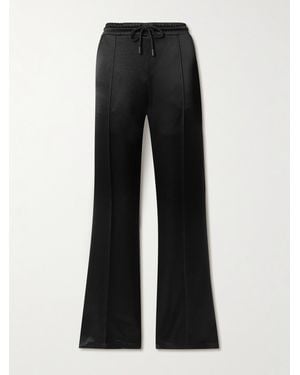 JW Anderson Jogginghose Mit Geradem Bein Aus Satin - Schwarz