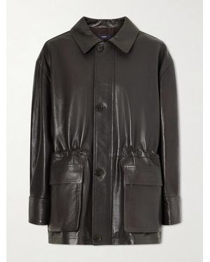 Arma Leather Jacket - Black