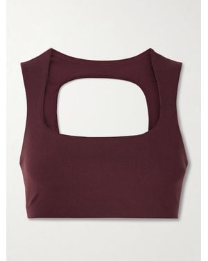 Nike Zenvy Sport-Bh Aus Dri-Fit-Infinasoft-Material Mit Cut-Out - Lila