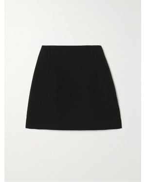 LIBEROWE Net Sustain Vera Wool Mini Skirt - Black