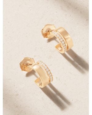 Repossi Berbere 18-Karat Diamond Hoop Earrings - Natural