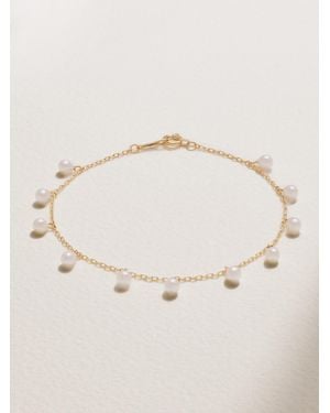 Mizuki 14-Karat Pearl Bracelet - Natural