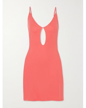 Zeynep Arcay Cutout Jersey Mini Dress - Pink
