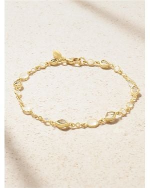 Pippa Small 18-Karat Multi-Stone Bracelet - Natural