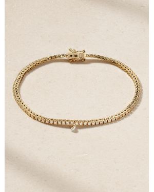 PERSÉE Tennisarmband Aus 18 Karat Mit Diamanten - Natur