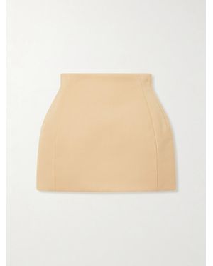 Wardrobe NYC Rhw Twill Mini Skirt - Natural