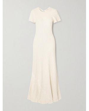 Heirlome Julia Bouclé Maxi Dress - Natural