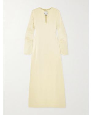 Sa Su Phi Silk Maxi Dress - Natural