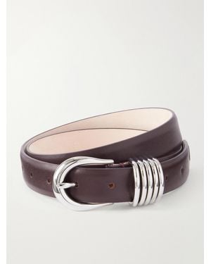 DEHANCHE Hollyhock Leather Belt - Red