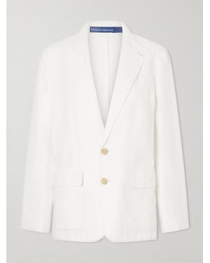 Polo Ralph Lauren Linen Blazer - White