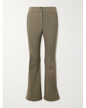 Yves Salomon Shell Flared Ski Trousers - Natural