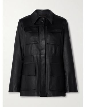 Stouls Leon Leather Jacket - Black